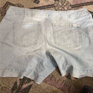 Light Blue Denim Women's Shorts